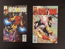 Marvel Iron Man Power Comic Book Lot - Tony Stark Fantastic Four VG/F