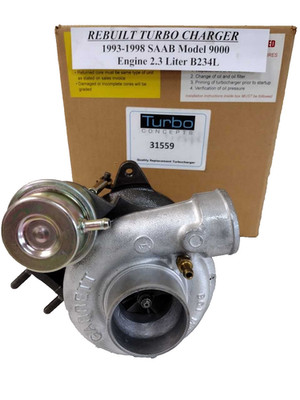 Rebuilt Turbo Charger Saab 2.3L