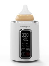 Fast 2-Minute Baby Bottle Warmer - Steam Heating for Breastmilk Formula, Fi...