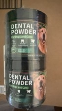 Dental Powder for Dog and Cat Cleaning Powder With Natural Herbal 1 Pack For 2