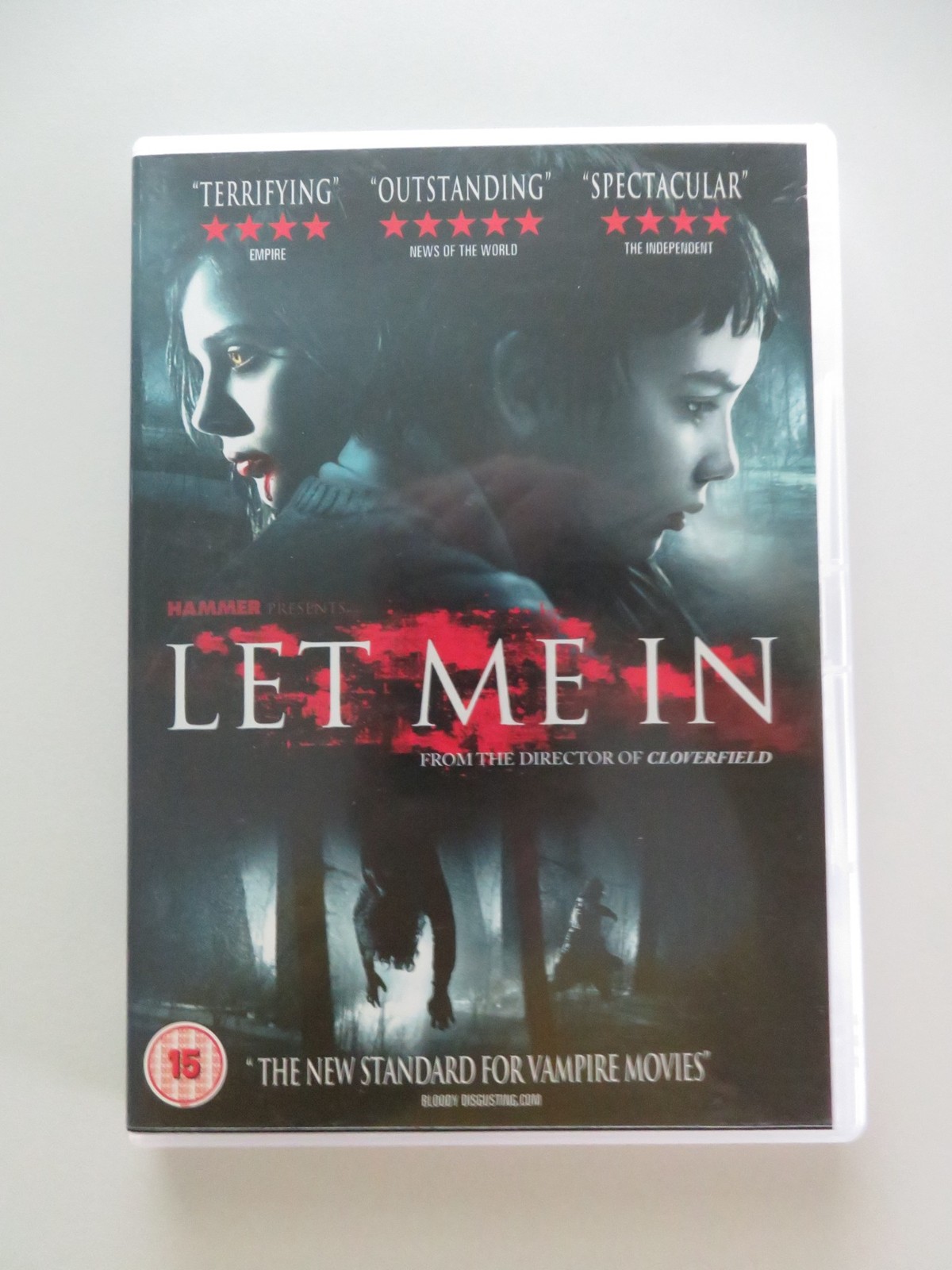 LET ME IN (DVD) KODI SMIT-MCPHEE CHLOE GRACE MORETZ 2010 REGION 2