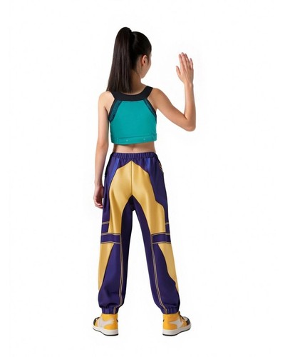 Kids Girls K-Pop Demon Hunters Rumi Mira Zoey Cosplay Costume Fancy Dress Outfit - Picture 8 of 25