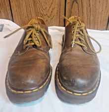 Dr Martens vintage 90s chunky brown oxford UK 6 US 7 mens womens 8 Grunge