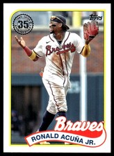 Ronald Acuna Jr. 2024 Topps #89-17 Braves MLB READ FREE SHIPPING AutographDen