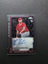 2025 Topps Chrome - Rookie Autographs Ryan Zeferjahn #RA-RZ (AU, RC)