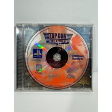Spectrum HoloByte Top Gun Fire At Will PS1 NTSC Good Flight Sim SLUS-00032