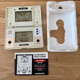 Nintendo Game & Watch Oil Panic OP-51 Junk Not Working For Parts