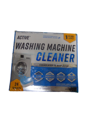 #ad #ad Active Washing Machine Cleaner Descaler 24 Pack Deep Cleaning Tablets NEW $17.99