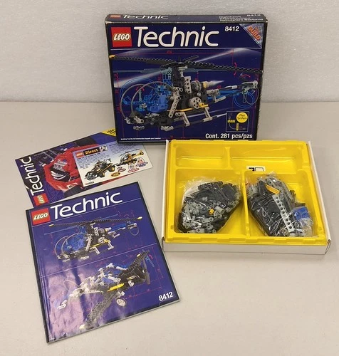 LEGO Technic NIGHTHAWK Set 8412 ~ Complete with Box and Instructions