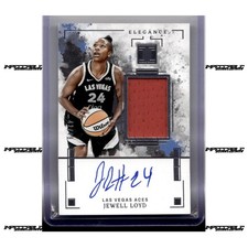 2025 Panini Impeccable WNBA - #EJA-JL Jewell Loyd Patch Auto /49