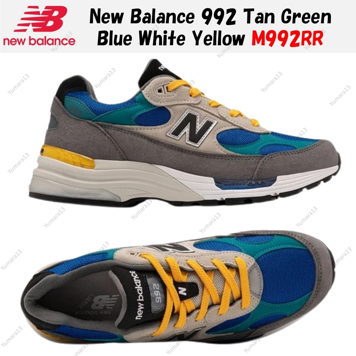 Size 8 - New Balance 992 Made in USA Colorblock for sale online | eBay