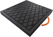 12 X 12 X 1 inchs Non-Slip Jack Pads, Outrigger Pads with Handle 12x12x1 1-Pack