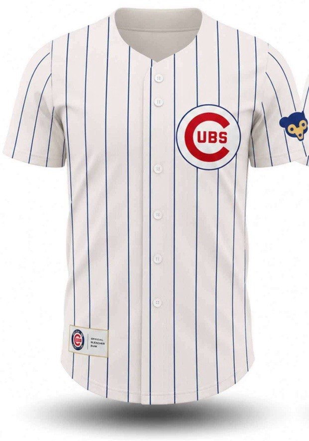 Chicago Cubs  7-31-26 Bleacher Giveaway 1960s Replica Jersey XL FREE SHIPPING!