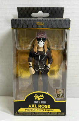 Funko Gold Guns N' Roses Axl Rose Premium Vinyl 5'' Chase Figure in Original Box