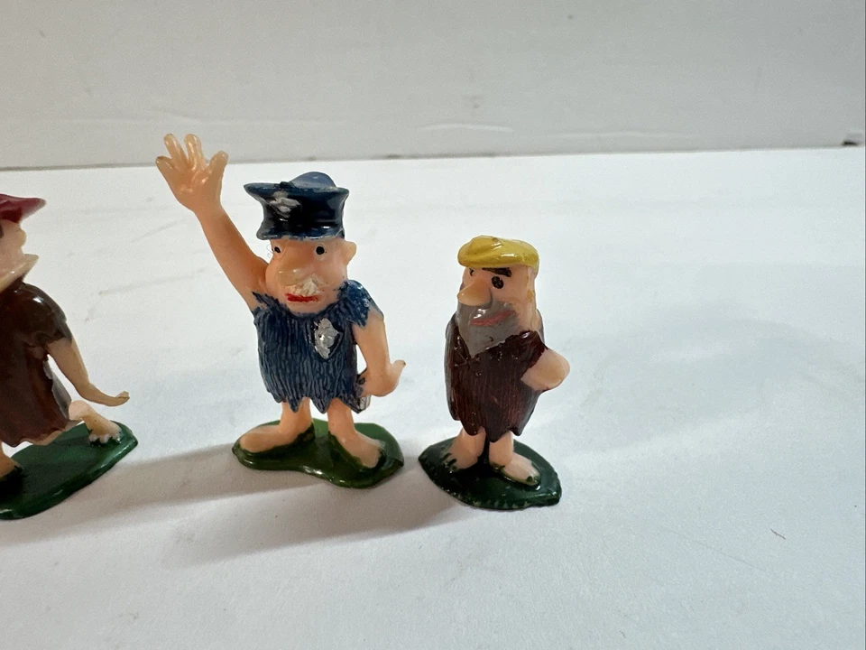 Hanna-Barbera Tinykins 1961 Flintstones Conjunto de 6 ~ Fred Barney - Imagem 4 de 4