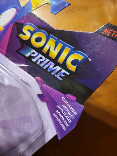 Jakks Pacific Netflix Sonic Prime TAILS NINE NEW YOKE CITY 5" Figure - Picture 9 of 13
