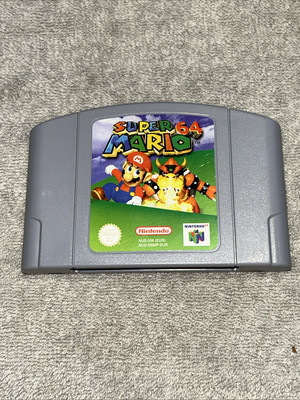 Super Mario 64 Nintendo 64 Spiel nur Cartridge getestet funktioniert sauber PAL