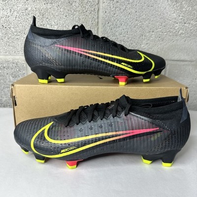 Rare Nike Mercurial Vapor 14  FG Pro Black Cyber MEN'S Sz 11.5 CU5693-090