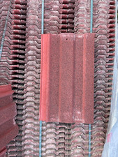 200 Redland 49 roof tiles - discontinued colour: antique red - UNUSED and NEW