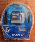 Sony MiniDisc Walkman Mz-N707 Portable Recorder Net Md Type-R Blue W/ Everything