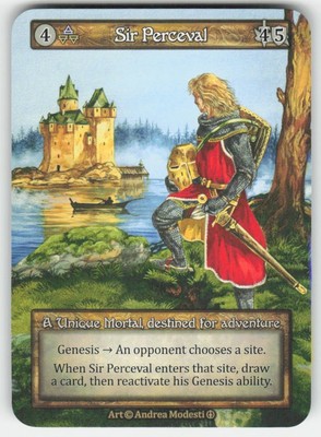 Sir Perceval Arthurian Legends Air Earth NM 2