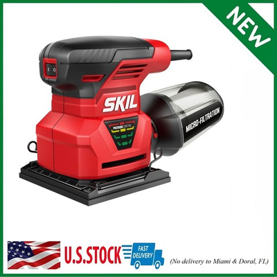 #ad 7292 02 2 Amp 1 4 Sheet Palm Sander With Pressure Control Technology $43.49
