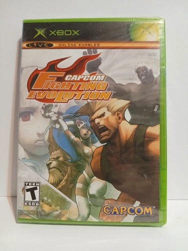 Capcom Fighting Evolution (Microsoft Xbox, 2005) Brand New Sealed