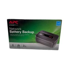 APC Network Battery Backup BN4001/450VA/257Watts 8-Outlet NEW
