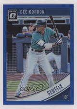 2018 Panini Donruss Optic Blue Prizm 87/149 Dee Gordon #102 ly9