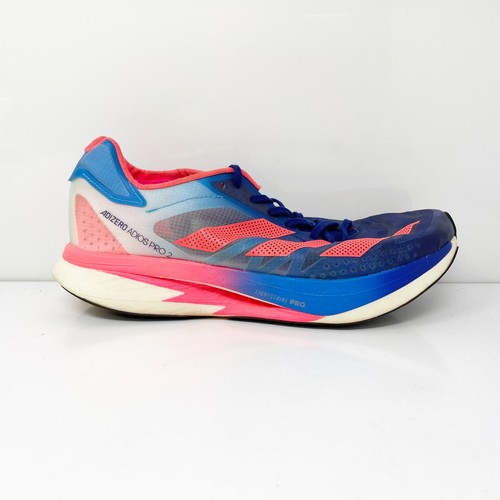 Adidas Mens Adizero Adios Pro 2 GX3117 Blue Running Shoes Sneakers Size 7