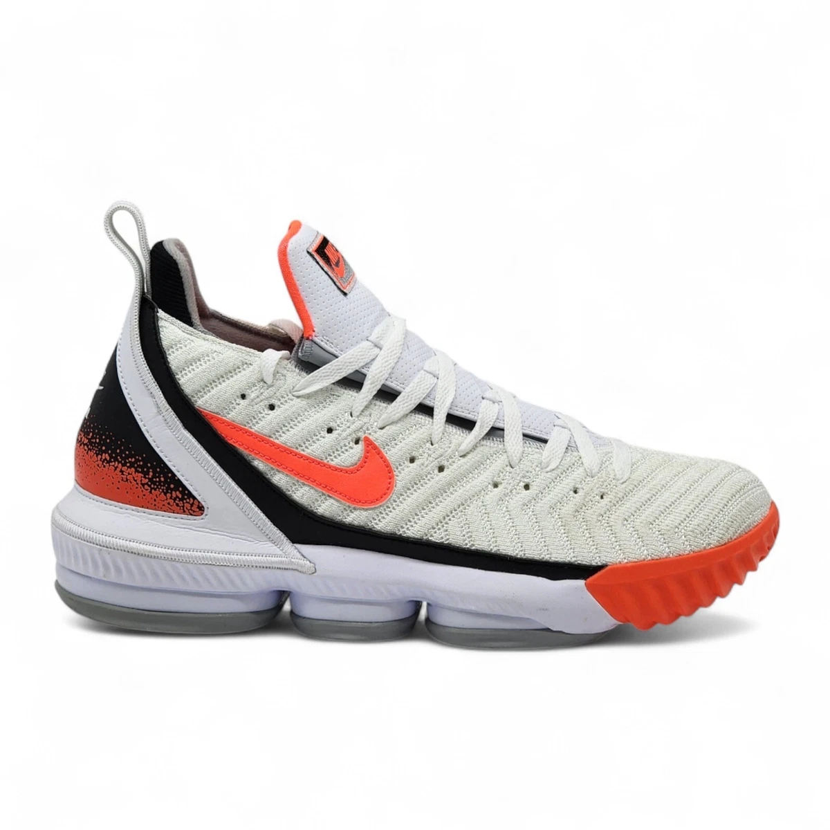 Nike LeBron 16 Air Tech Challenge Hot Lava White US 11 EU 45  display picture 3