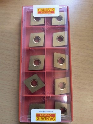 SANDVIK CNMA160612-KR 3015WENDESCHNEIDPLATTEN CARBIDE INSERTS-Neu box /10Stück