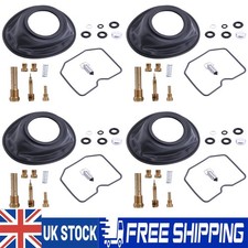 4 x For Suzuki GSF600 Bandit Carburettor Repair Kit Gasket Diaphragm 1995-2004