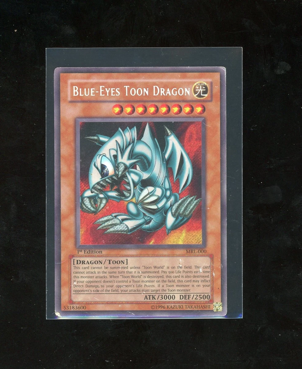 Blue-Eyes Toon Dragon MRL-000 Magic Ruler for sale | eBay