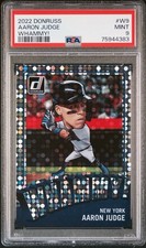 2022 Panini Donruss - Whammy Aaron Judge #W9 Case HIT/SSP PSA 9 NY Yankees