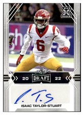 Isaac Taylor-Stuart 2022 Leaf Draft #BA-ITS USC Trojans ROOKIE AUTO AUTOGRAPH