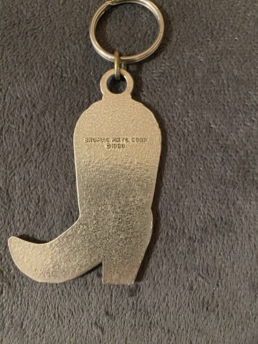 Vintage Bromac MKTG. Corp. 1980 Cowboy Boot Keychain - Picture 2 of 4