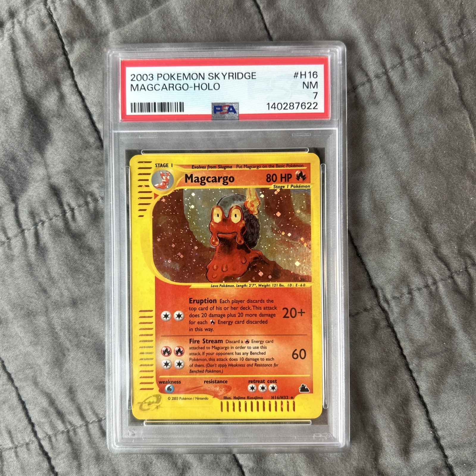 Pokémon TCG Magcargo  Holo Rare