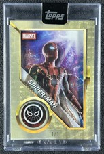 Marketplace image: SPIDER-MAN 2025 TOPPS CHROME MARVEL STUDIOS AVENGERS SHADOWBOX SUPERFRACTOR 1/1