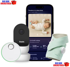 Owlet Dream Duo Gen 2 - Smart Baby Monitor Bundle with Sock Cam HD Wifi
