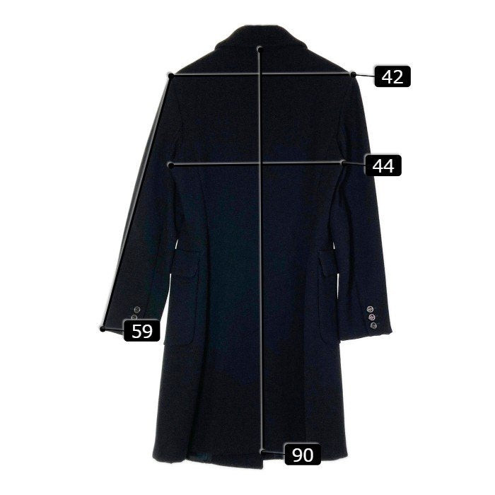 VIP【関税送料無料】希少 SPORTMAX BLACK VISCOSE USSITA SPORTMAX LONG COAT BLACK SIZE 36 Used | eBay