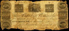 FL $1 The Bank of PENSACOLA Florida March 10, 1840 Haxby FL-50 G2 Benice 9 FL $1 The Bank of PENSACOLA Florida March 10, 1840 Haxby FL-50 G2 Benice 9