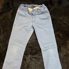 Children s Place Boys Light Blue Chino Pants Size 6 Classic Everyday Style