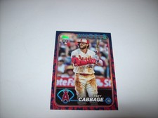2024 Topps Series 1 Trey Cabbage #321 Team Color Border Rookie Angels Free Ship