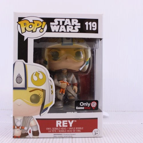 E5 Funko Pop Star Wars REY Gamestop Exclusive Vinyl Figure 119
