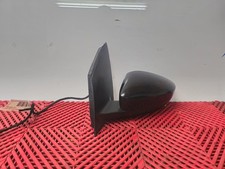 VOLKSWAGEN POLO WING MIRROR PASSENGER LEFT MK5 6R 2014-2017 6R2857501 BLACK