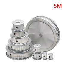 5M 10-100 Zähne Riemenscheibe Zahnrad Kein Schritt für 15mm Breite Zahnriemen