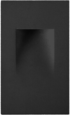 Ciata Lighting LED Indoor/Outdoor Step/Stair Light 3 Watt BLACK