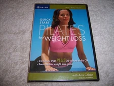 Quick Start Pilates for Weight Loss DVD & CD Set NEW SEALED