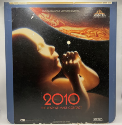 2010 The Year We Make Contact  CED Videodisc MGM/UA 1984